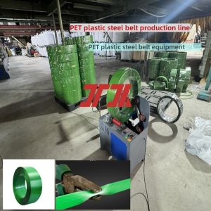 High-speed PET plastic steel belt production line 9-32mm PET belt making machine  automatic PET belt