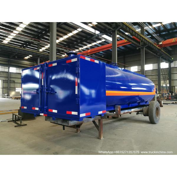 9m3 Hot Asphalt Tank for Tanker Lorry Upper Body WITH BALTUR DIESEL OIL BURNER  GEAR PUMP WhsApp:+8615271357675