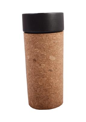 Isolação feita sob encomenda de ISO9001 Cork Cup Sleeve Antiskid Thermal para a garrafa de água de vidro