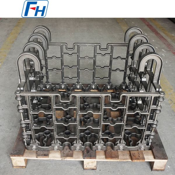 HK 1.4848 Heat Resistant Steel Heat Treatment Baskets For Vacuum Furnaces