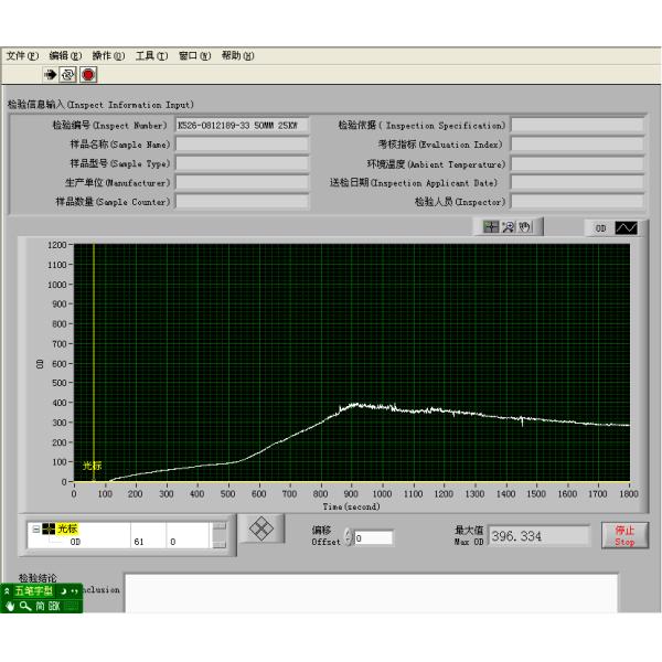 Flammability Tester Fire Propagation Test Apparatus