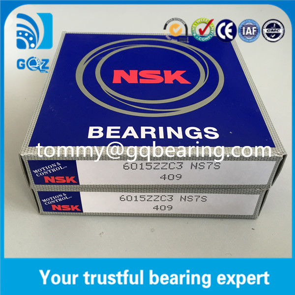 C3 Пропускная способность NSK 6015ZZ C3 Мотор с низким уровнем шума Япония происхождение 75*115*20 мм