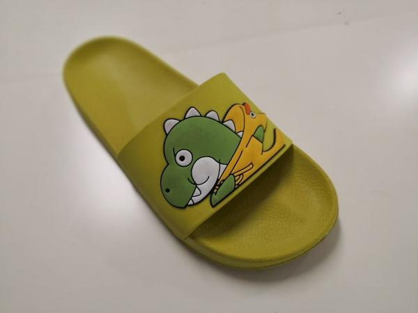 High Quality Slide Sandals Cute Rubber Upper Eva Sole Kids Slippers Cartoon TIANO
