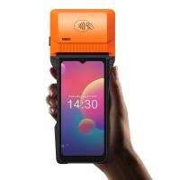 Customized Retail Store POS Orange Wireless POS System For Restaurants