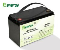 Bateria de lítio 4S1P 12V 2C 12V 100Ah Lifepo4 Bateria de ciclo profundo