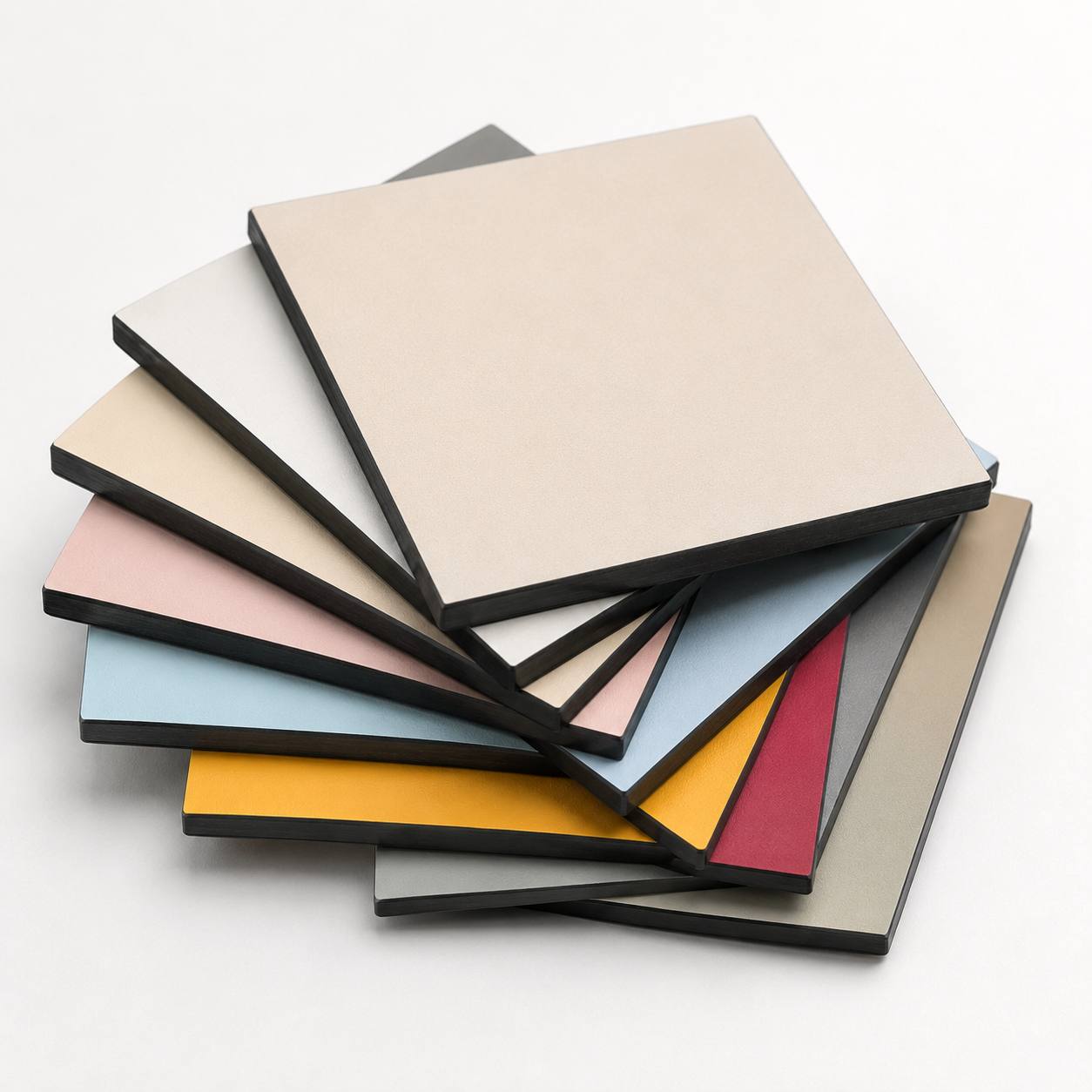Compact HPL Panel, High Pressure Compact Laminate Board, Waterproof Fire Resistant Phenolic Resin Board for Toilet Partition & Wall Cladding