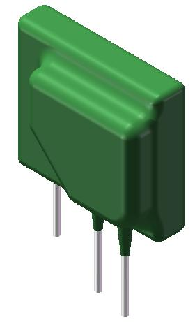 TMOV 25D 420V Square Shape MOV Thermally Protected Varistor Zinc Oxide Varistor