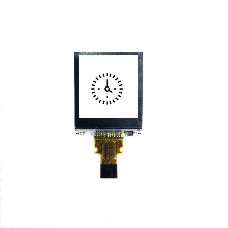 1.0 дюймов МЕМОРИЯ Точковый матричный ЖК-модуль, 128x128 10 PINS SPI Интерфейс Полупрозрачный