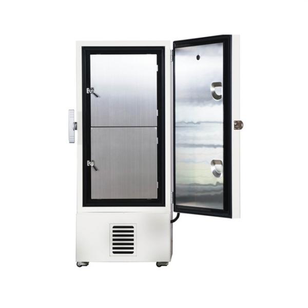 Congelador ultra de baixa temperatura de poupança de energia refrigerando direto 340 litros