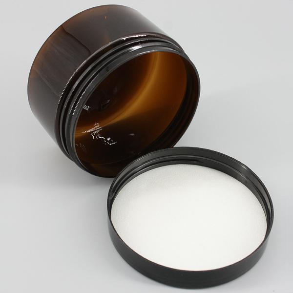 Frascos cosméticos do vintage 220ml transparente de Brown 51mm