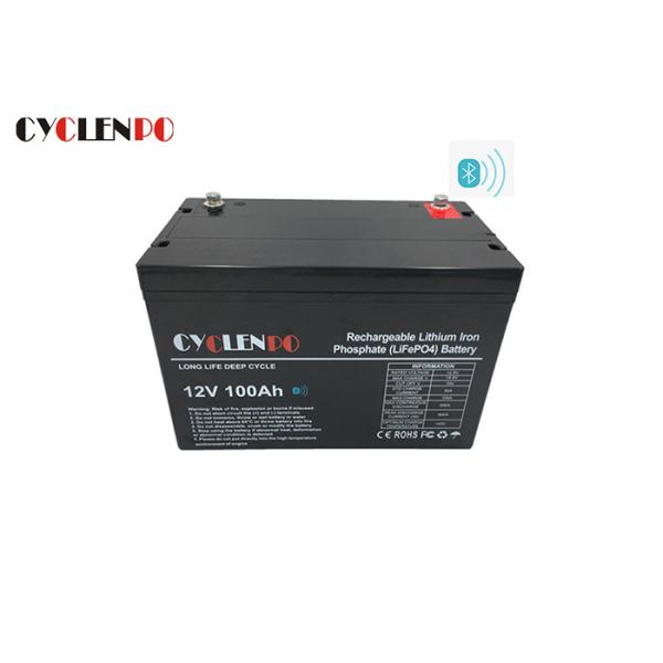 Lightweight RV Bluetooth Lithium Battery Fast Charge / Discharge With Bluetooth APP