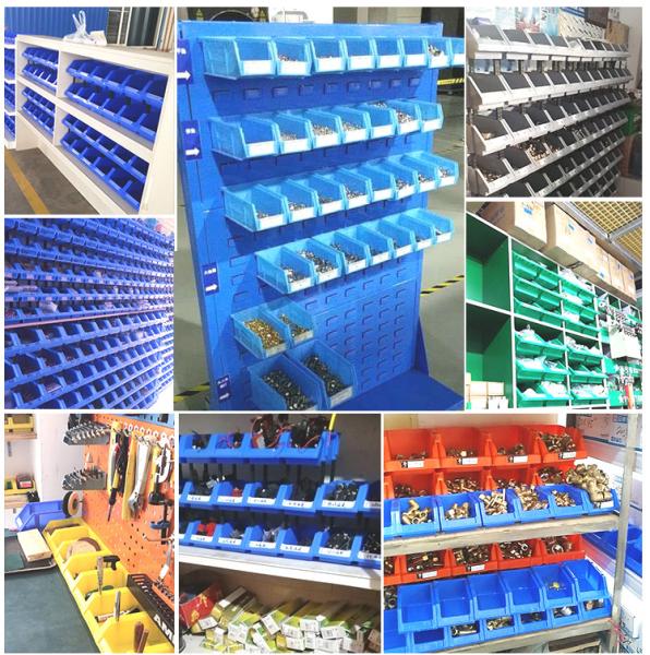 Armazém industrial Cisternas de plástico penduradas de coloração dobrável 50 l