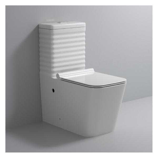 Home Hotel Restaurant Bathroom Design with Floor Mounted Toilet and Sink Sanitary Ware Set