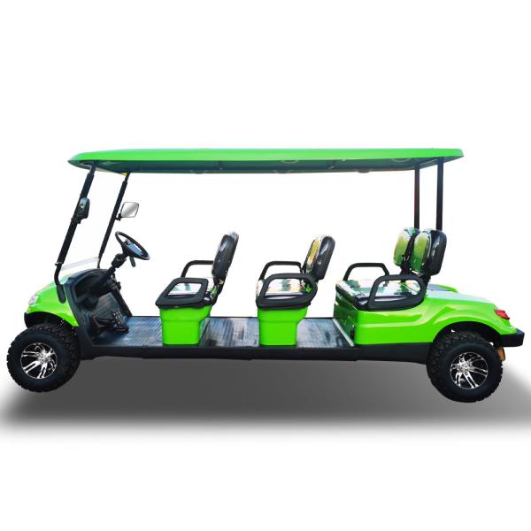 Carrinho de golfe elétrico de zona LSV para 8 pessoas 48 volts 850 kg ODM OEM