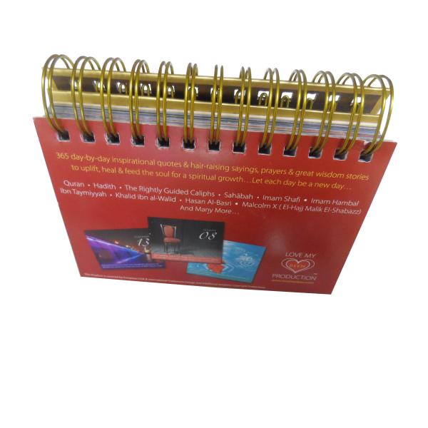 13 Sheets Cardboard Desk Calendar OEM Wall Calendar Printing