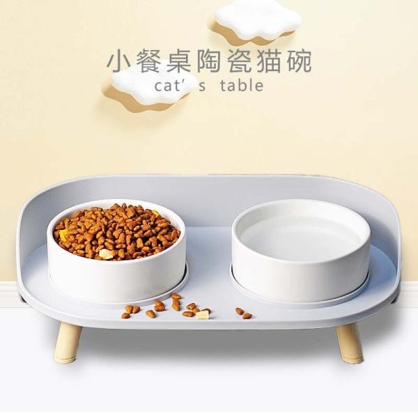 Шара кота цервикального позвонка предохранения от Анти--переворота шара кошачьей еды шара луны шара кота любимца керамическая половина двойного