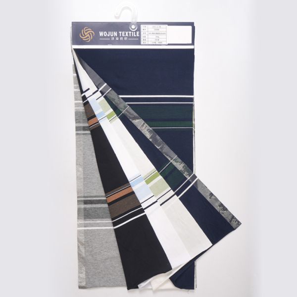 Bonne qualité et résistant à l'usure, tissu de T-shirt en coton bien ajusté pour T-shirt