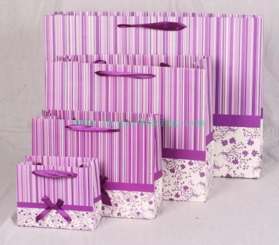 Shopping paper gift bag , recycle gift bag, brand papergift  bag