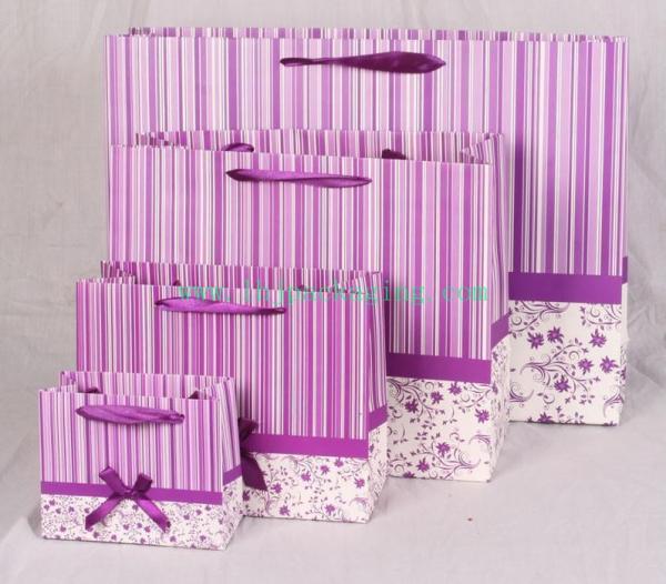 Shopping paper gift bag , recycle gift bag, brand papergift  bag