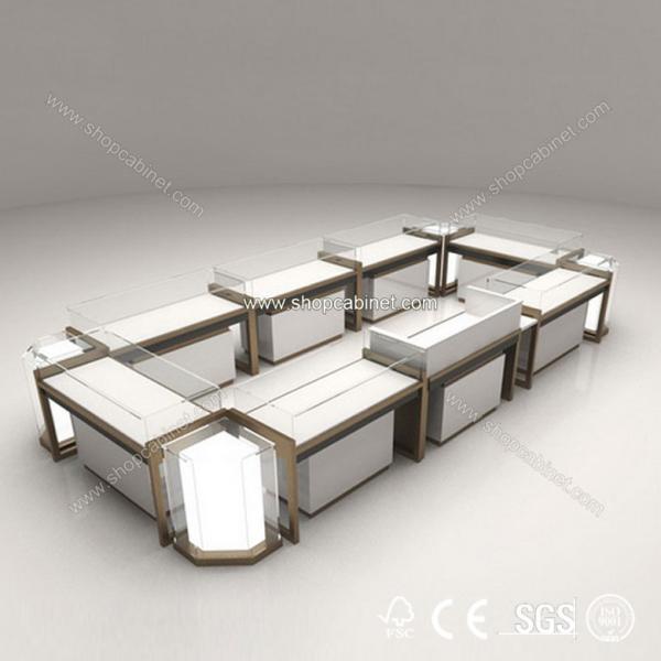 Modern jewelry shop glass display cabinet showcase/glass display cabinet