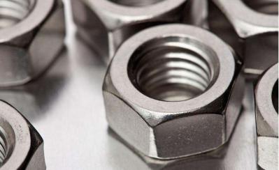 Fine Thread Heavy Hex Jam Nut , M12 Screw Lock Nut 13mm Thickness Durable
