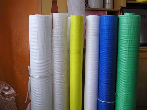 Reinforced Fiberglass Mesh Fabric 160gr Woven