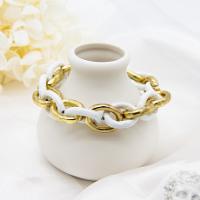 Diâmetro interno 6cm do bracelete de prata de Diamond Tennis Bracelet Men Rope do punho