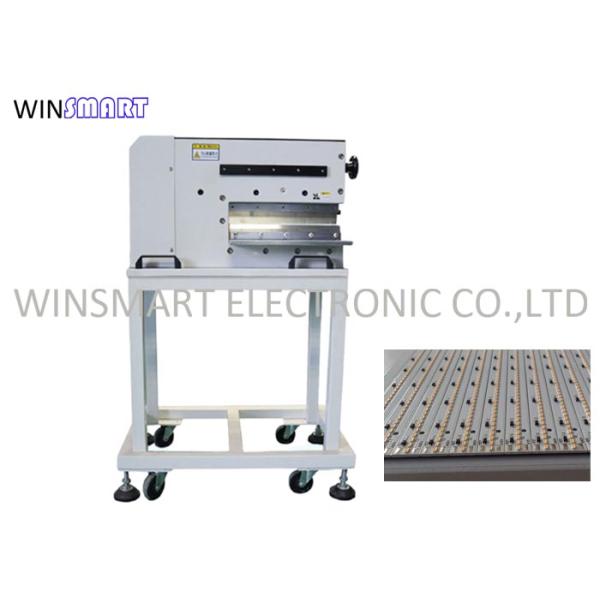 V Cut PCB Depanelizer Allows 70mm Tall Components With Two Linear Knives