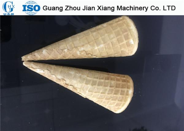 Máquina automática amigável do cone de gelado de Eco, linha de produção do cone do açúcar