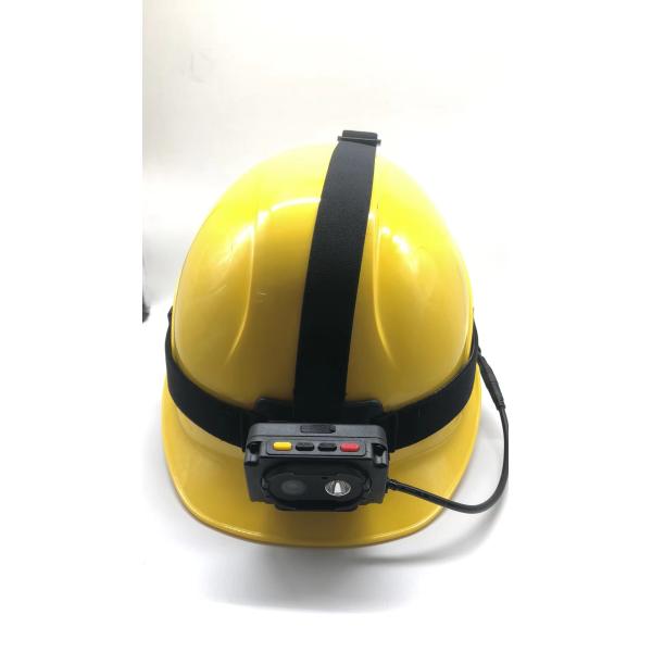 Laser Assisted 120 Degree IP67 Safety Helmet Camera With 1920X1080 Resolution