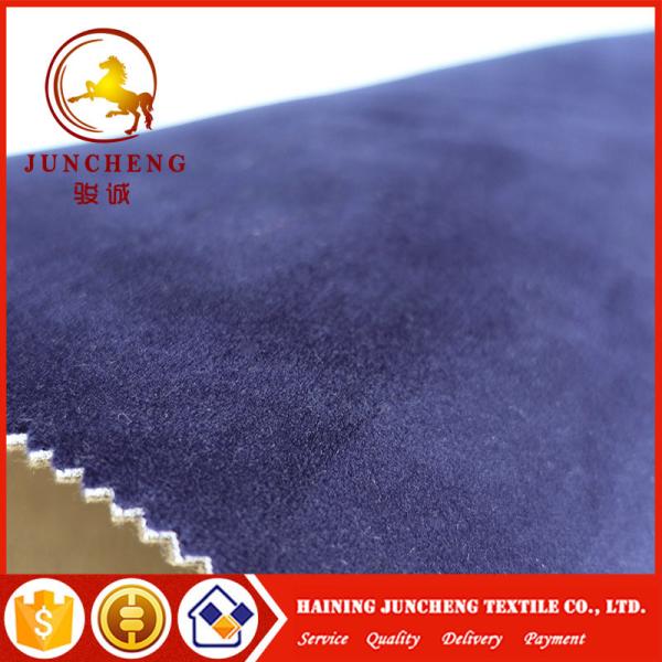 Factory wholesale Sponge Laminated Velvet fabric for Car Seat Cover