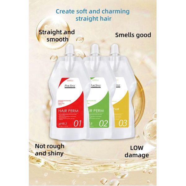 Salon Collagen Repair Damage Hair Protein Treatment Keratin Hair Perm With Private Label