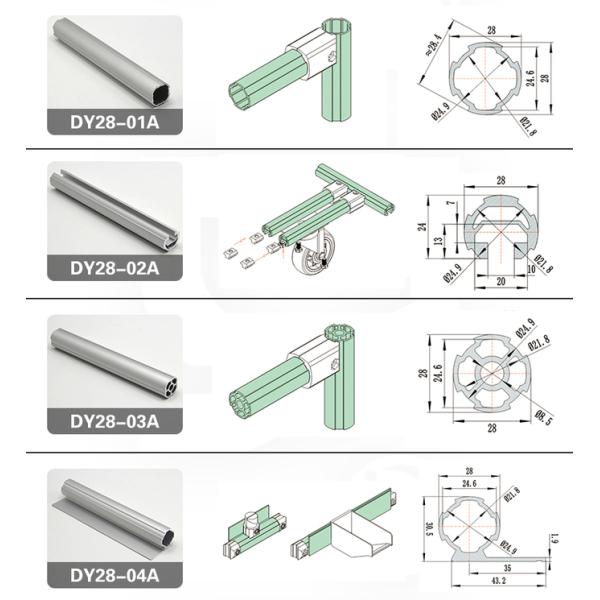 Продуктов штранг-прессования следа 3030 слота t квадрат алюминиевых промышленный