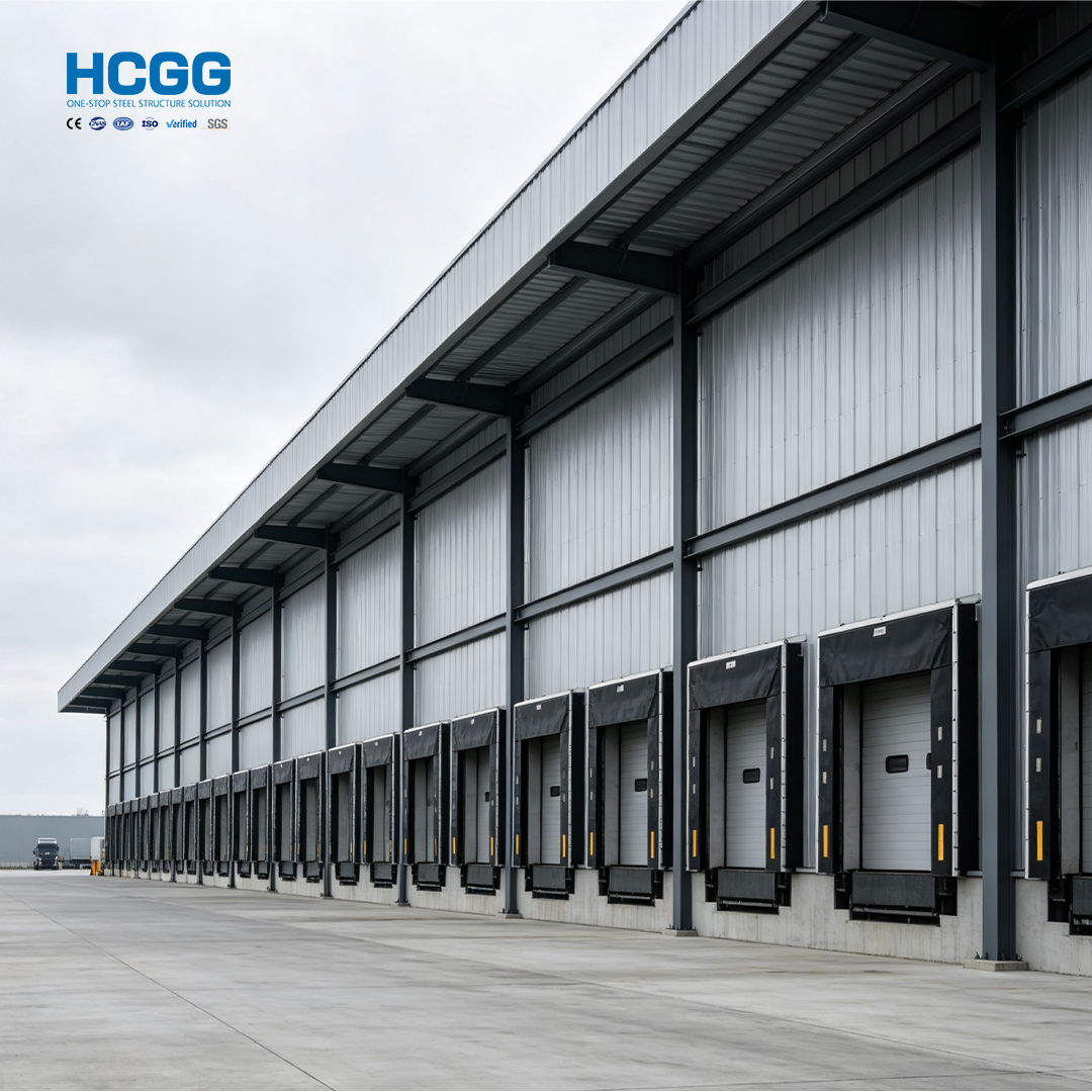 Large Span Insulated Steel Structure Logistics & Cold Storage Warehouse