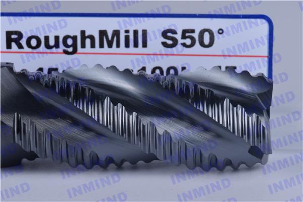 12 mm - 20 mm Diameter Roughing End Mill Cutter with 30 Degree Helix Angle