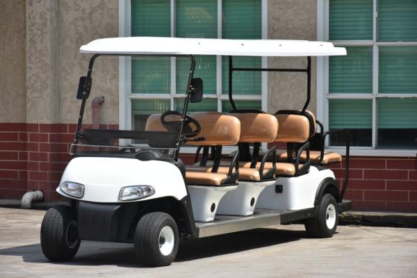 Wholesale Price 8 Persons Electric Golf Carts Street Legal With Deep Cup Holders