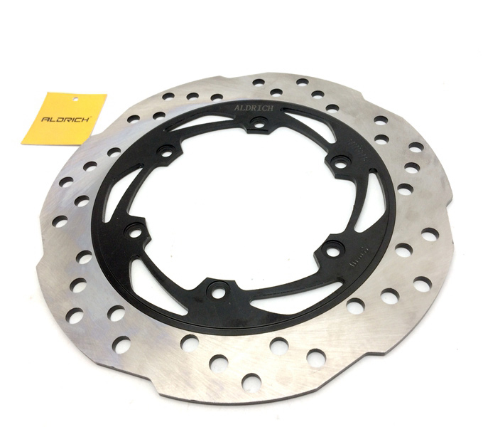 Bajaj Pulsar 200NS Rear Brake Disc - Premium Steel Motorcycle Braking Rotor (Standard Size OEM Replacement)