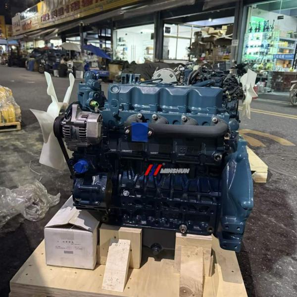 Kubota V2403-M-ET06 4-cylinder Diesel Engine, 33.6kw, 2400rpm, For Excavators