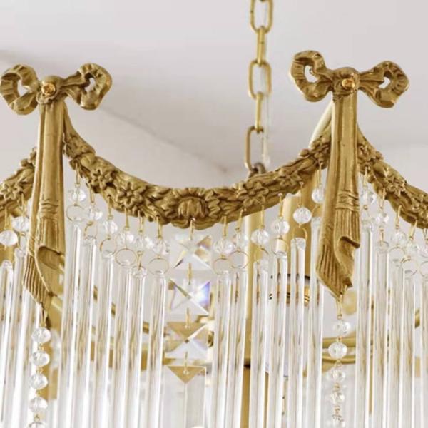 Modern Crystal Pendant Light Indoor Fashion Wedding Popular Style Simple Living Room