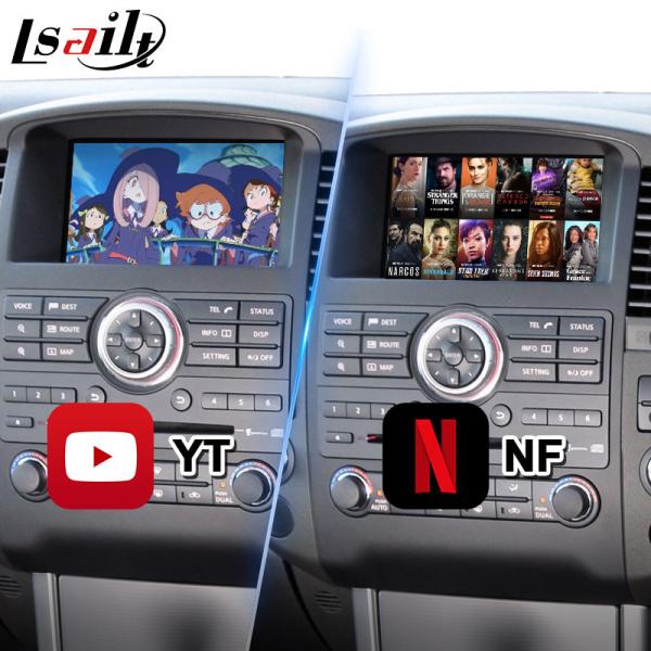 Relação video dos multimédios de Nissan Navara D40 Android com o Carplay sem fio por Lsailt