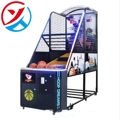 Metal Basketball Arcade Game Machine Coin Operated Game Basketball Shooting Game Machine