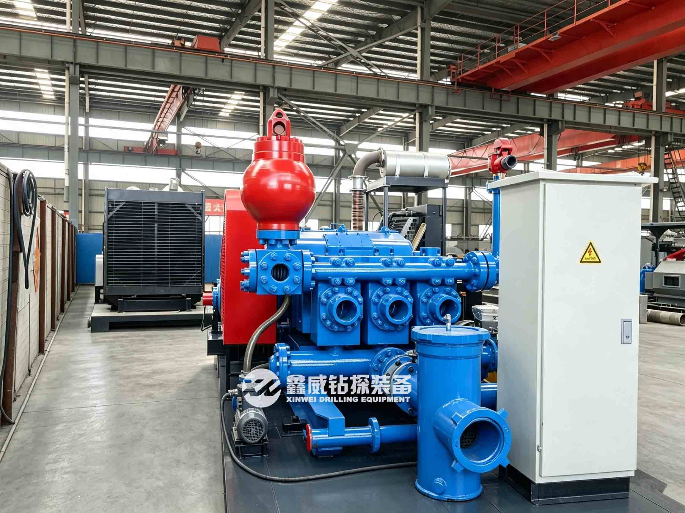 500hp Drilling Triplex Mud Pump Oilwell Triplex Pumps F-500