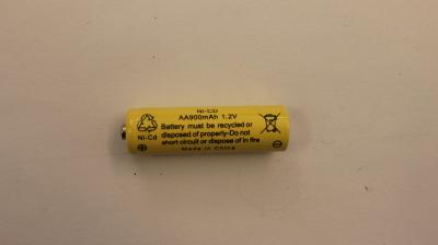 AA 1.2V 900mAh NiCD Rechargeable Flashlight Battery Rechargeable Torch Battery