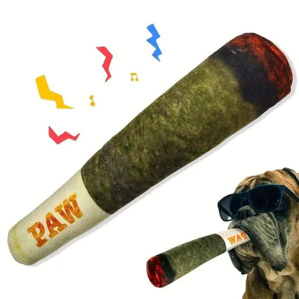 PAW Squeaky Dog Toy - The Solution for Aggressive Chewers and Power Destroyers