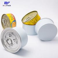 Deux boîtes de thon vides emballées à 180 ml Boîte de thon D73*44mm