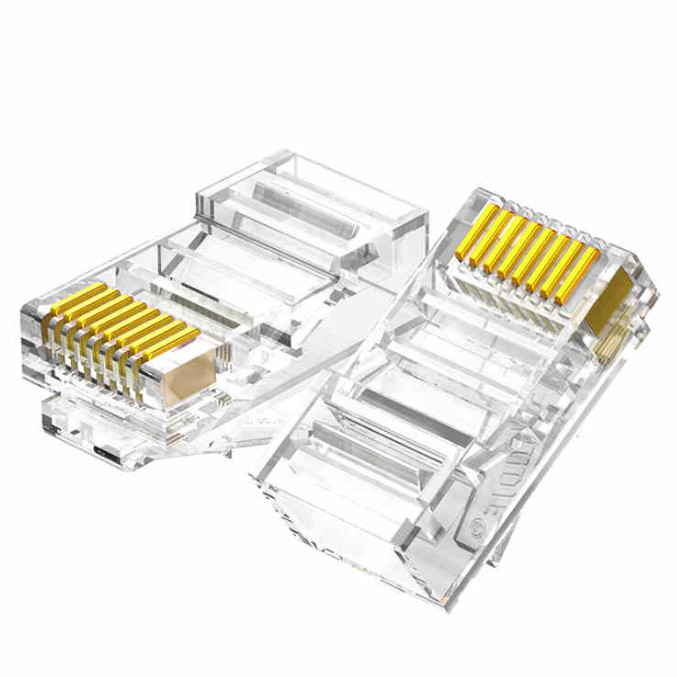 Гибкий провод 5M UTP CCA 24AWG CAT5e 350 Mhz кабеля ethernet