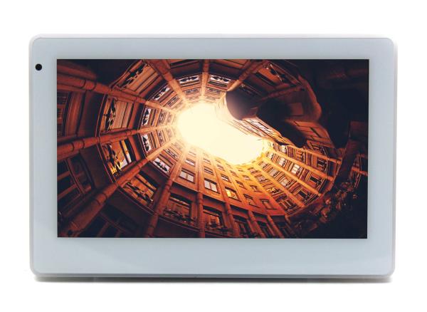 Inwall Mount Android 7'' POE Tablet Supporting Intercom IPS Touch Screen For Smart Home