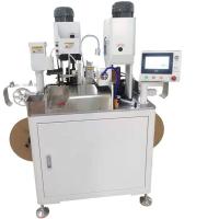 Machine terminale multifonctionnelle de deux têtes pour le pressing parallèle de fil simple