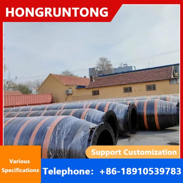 Self Floating Dredge Pipeline UV Resistant Floating Hose With Polyamide Lining