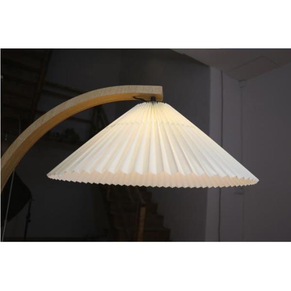 Creative Pleated Rattan Standing Lamp for bedroom living room